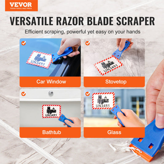 Plastic Razor Blade Scraper 2 Pack – alternate product view