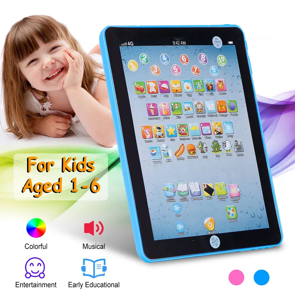 Baby Learning Tablet | ABC, Numbers & Words Educational Toy – in-use product view
