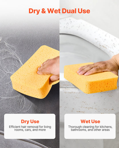 Large Cleaning Sponges 6 Pack – alternate angle