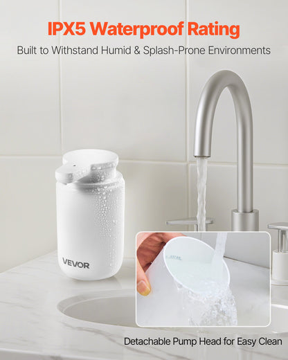 Rechargeable Automatic Soap Dispenser 10 oz – alternate angle