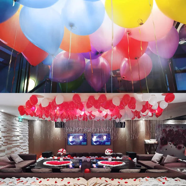 LED Balloons 6-Pack | Colorful Light-Up Party Balloons – alternate product view