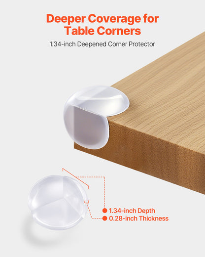 Clear Baby Corner Protectors 24 Pack – alternate product view