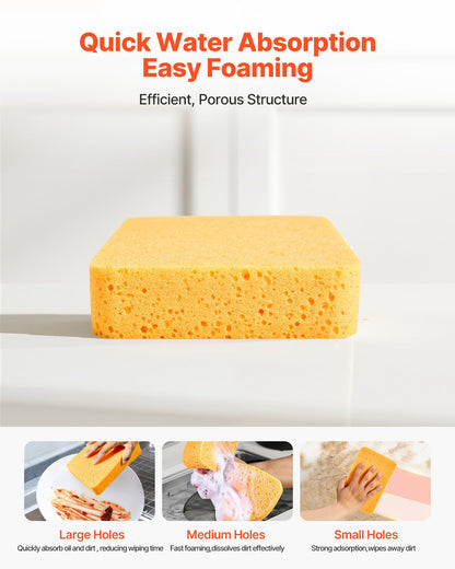 Large Cleaning Sponges 6 Pack – additional product view