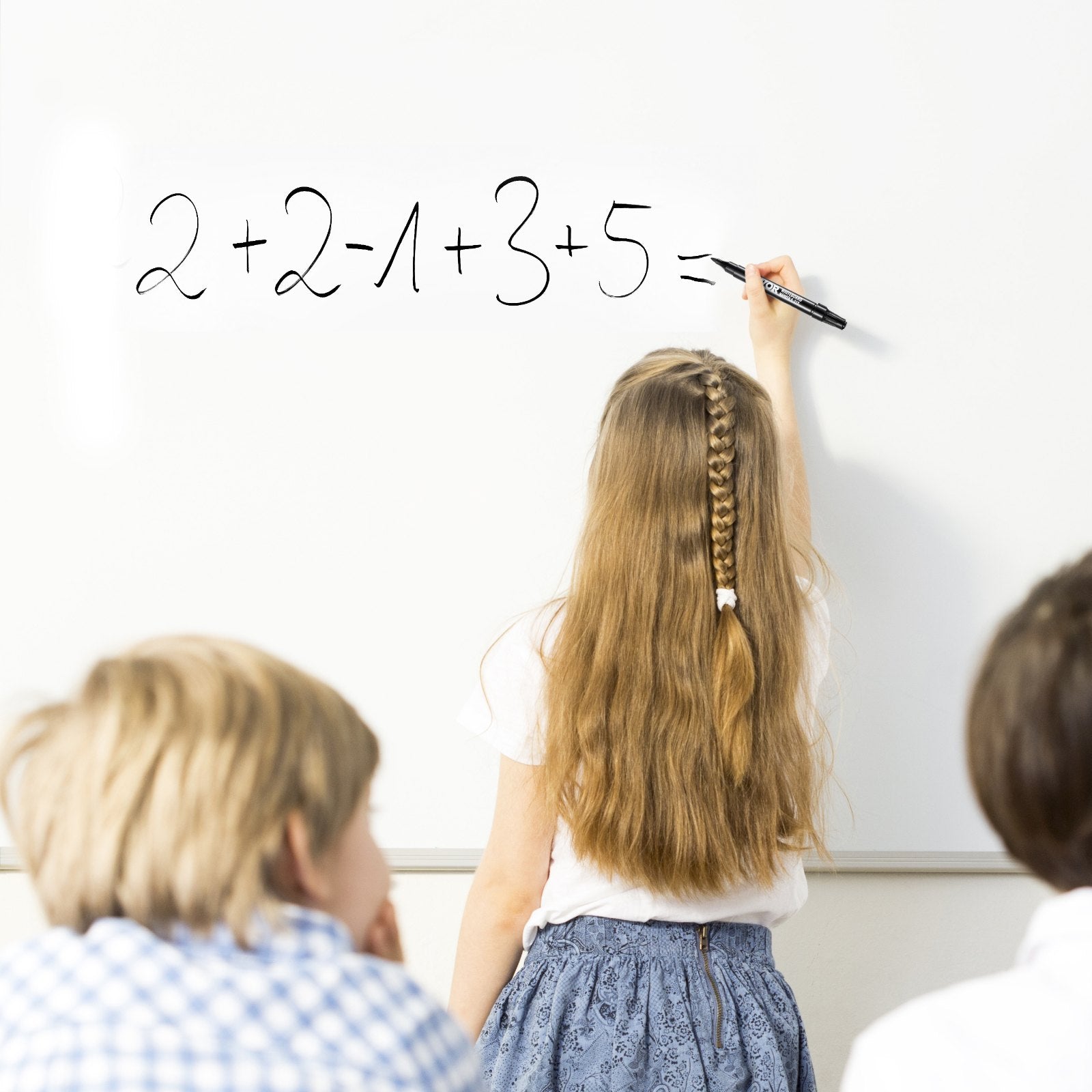 36-Count Black Dry Erase Markers – product detail view