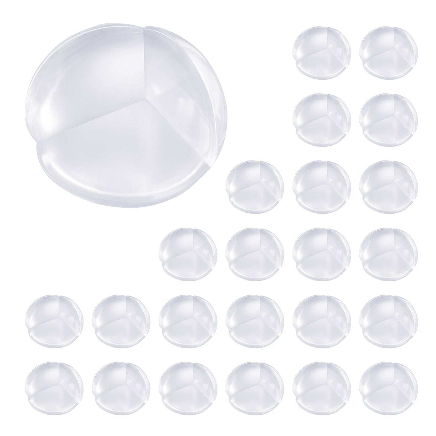 Clear Baby Corner Protectors 24 Pack – main product view