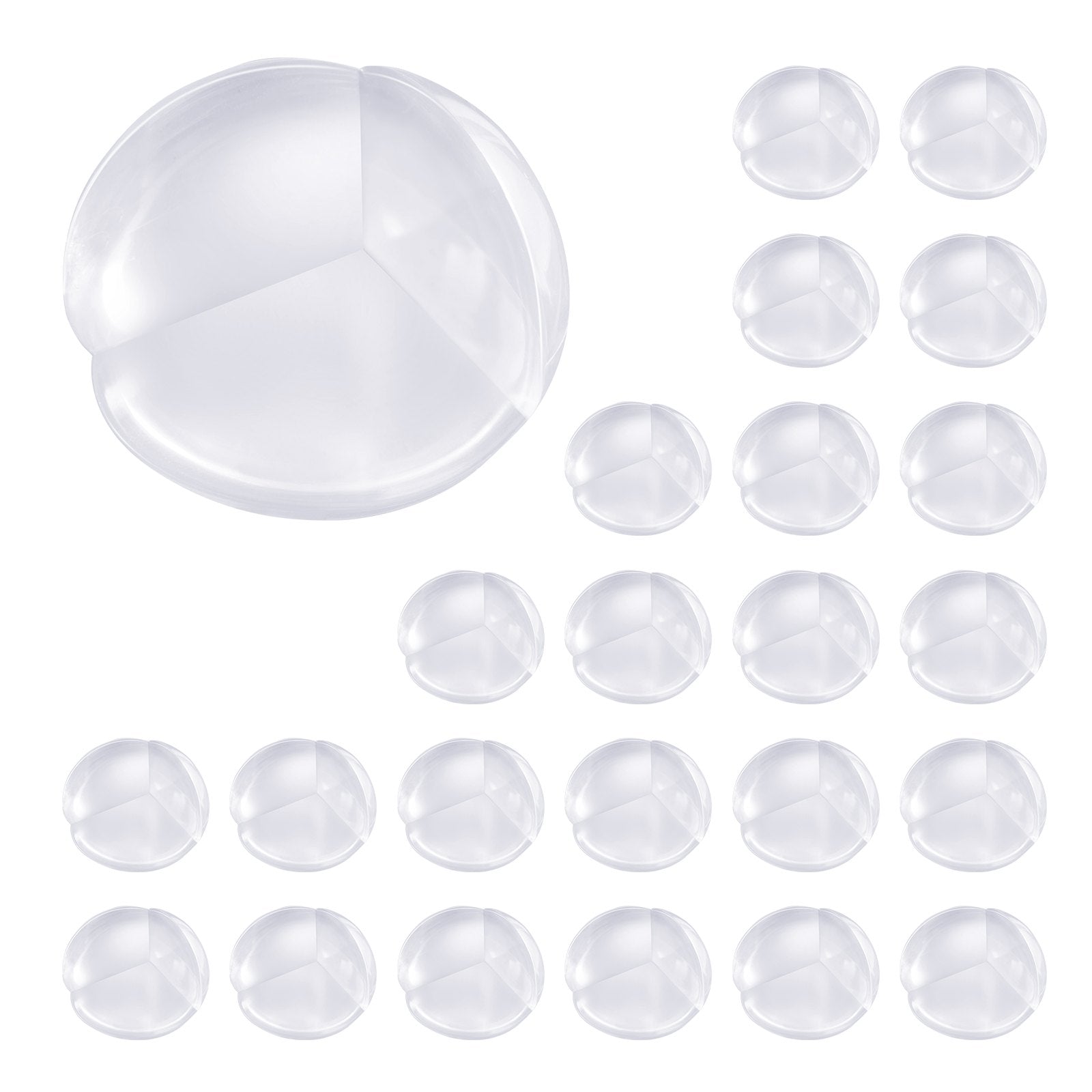 Clear Baby Corner Protectors 24 Pack – main product view