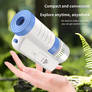Kids Handheld HD Microscope with LED | Portable Science Toy – main product view