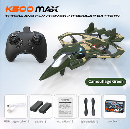 RC Fighter Jet Drone Set with Hovering, Flips & Speed Control – additional product view 7
