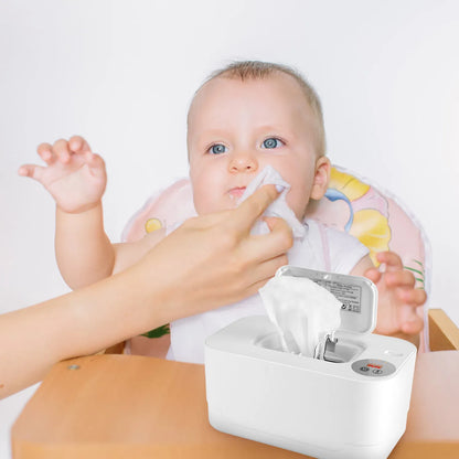 Baby Wipe Warmer with Night Light | 3 Temps, Type-C Powered – additional product view 9