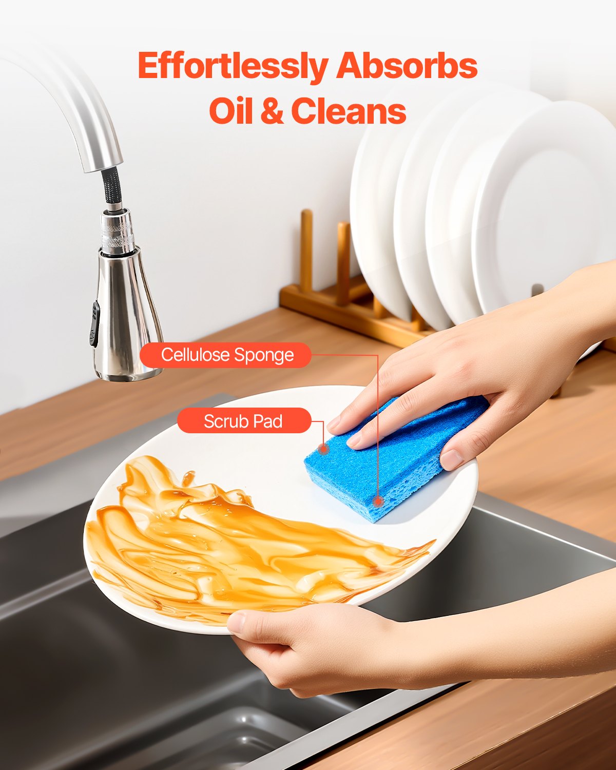 Kitchen Cleaning Sponges 12 Pack – additional product view