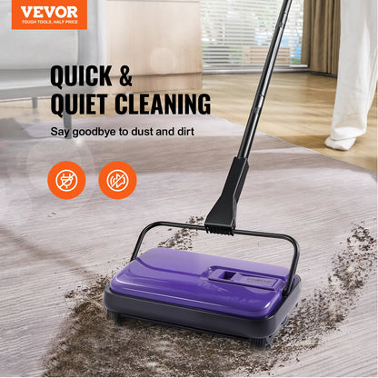 Manual Carpet Sweeper with 300 mL Dustbin – alternate product view