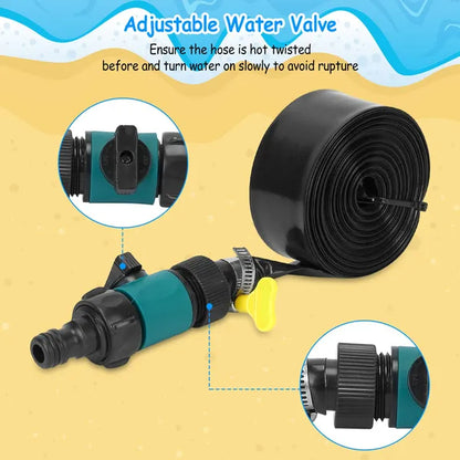 Kids Trampoline Sprinkler | Outdoor Water Play Summer Toy – main product view