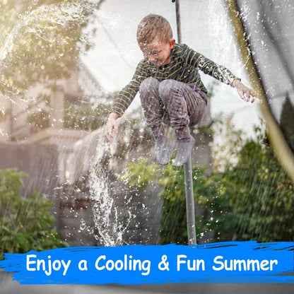 Kids Trampoline Sprinkler | Outdoor Water Play Summer Toy – additional product view