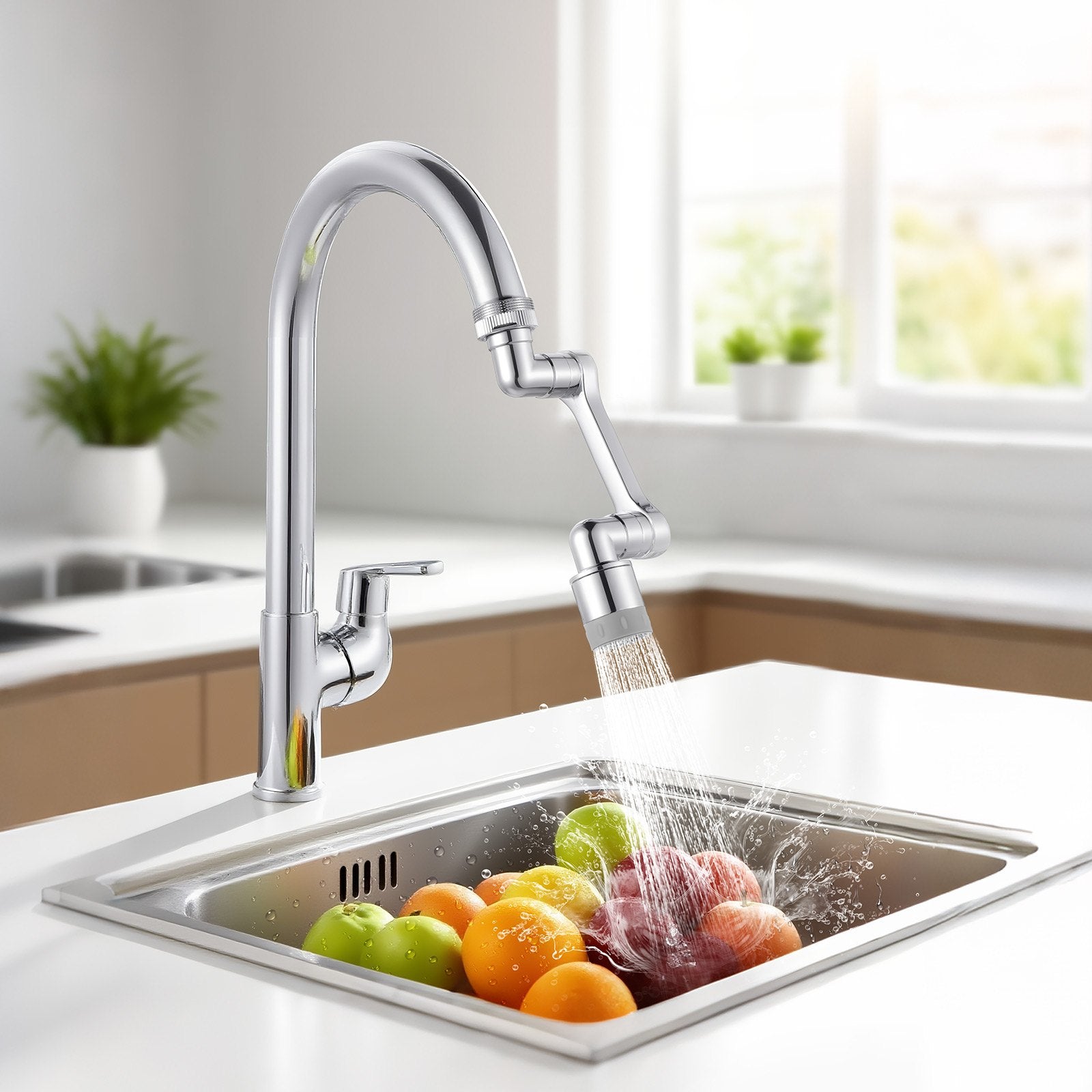 Universal Swivel Faucet Aerator Extension – alternate product view