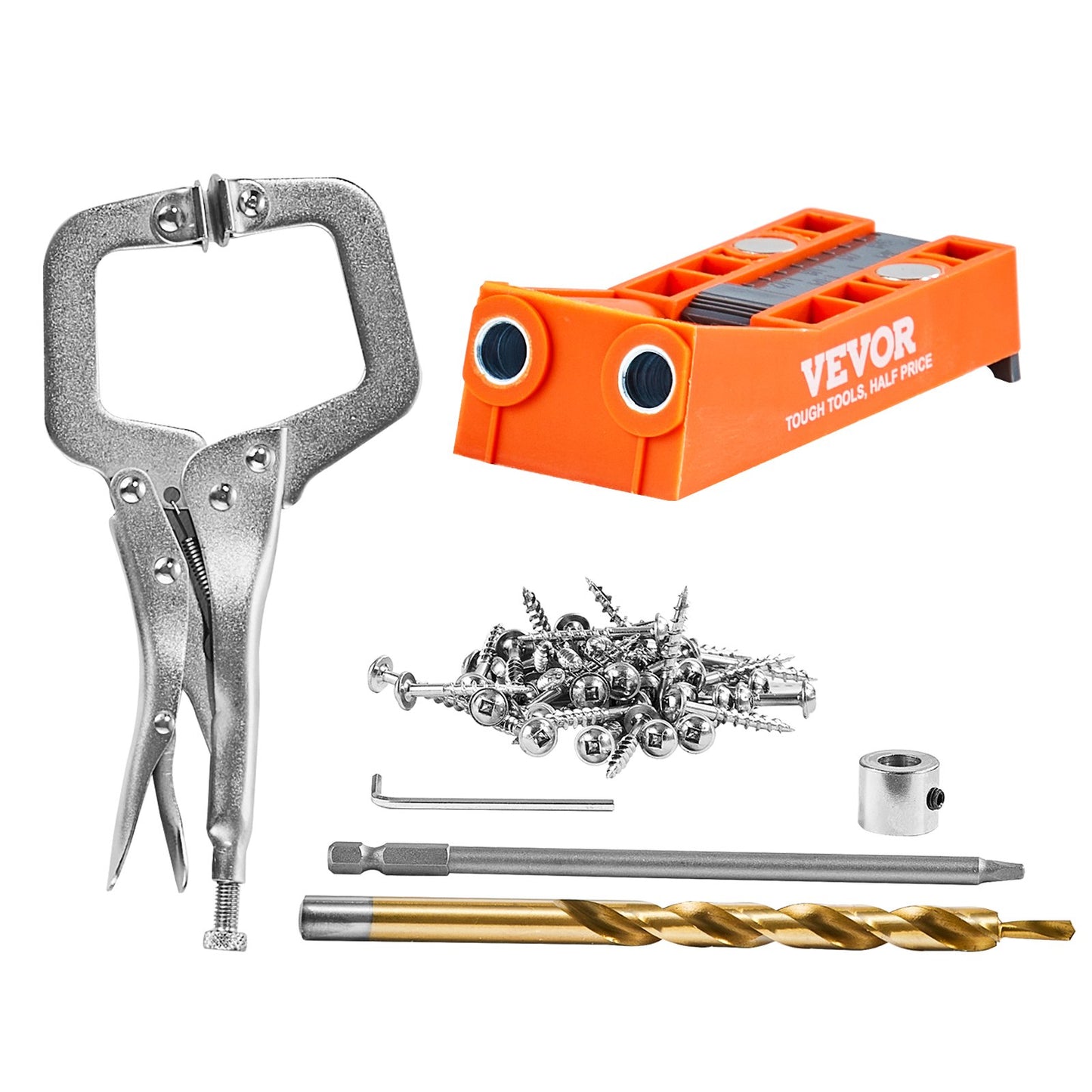 56-Piece Pocket Hole Jig Kit – product detail view