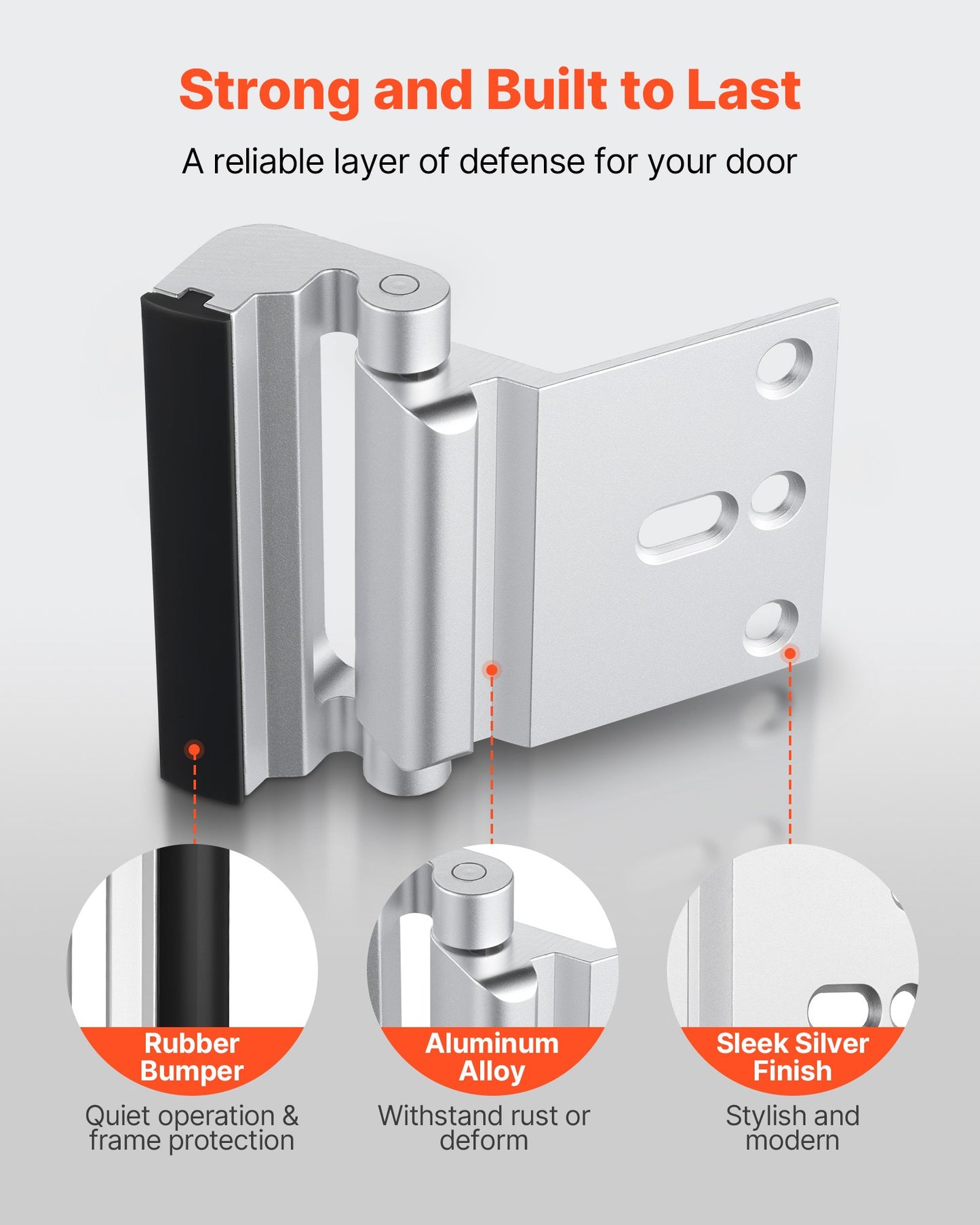 2-Pack Door Reinforcement Locks – main product view