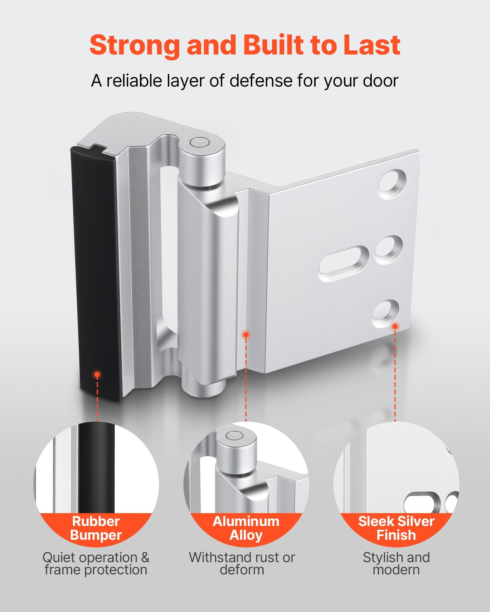 2-Pack Door Reinforcement Locks – main product view