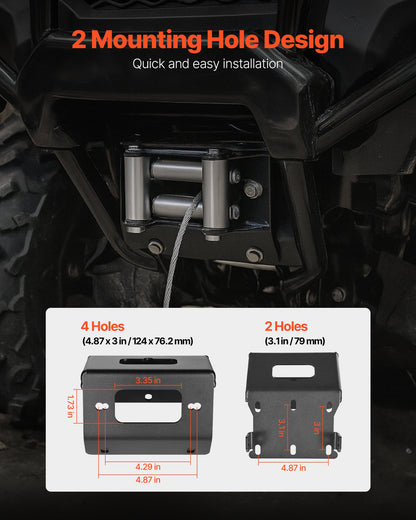 Winch Mount for Honda Foreman, Rancher & Rubicon 2014–2021 – additional product view