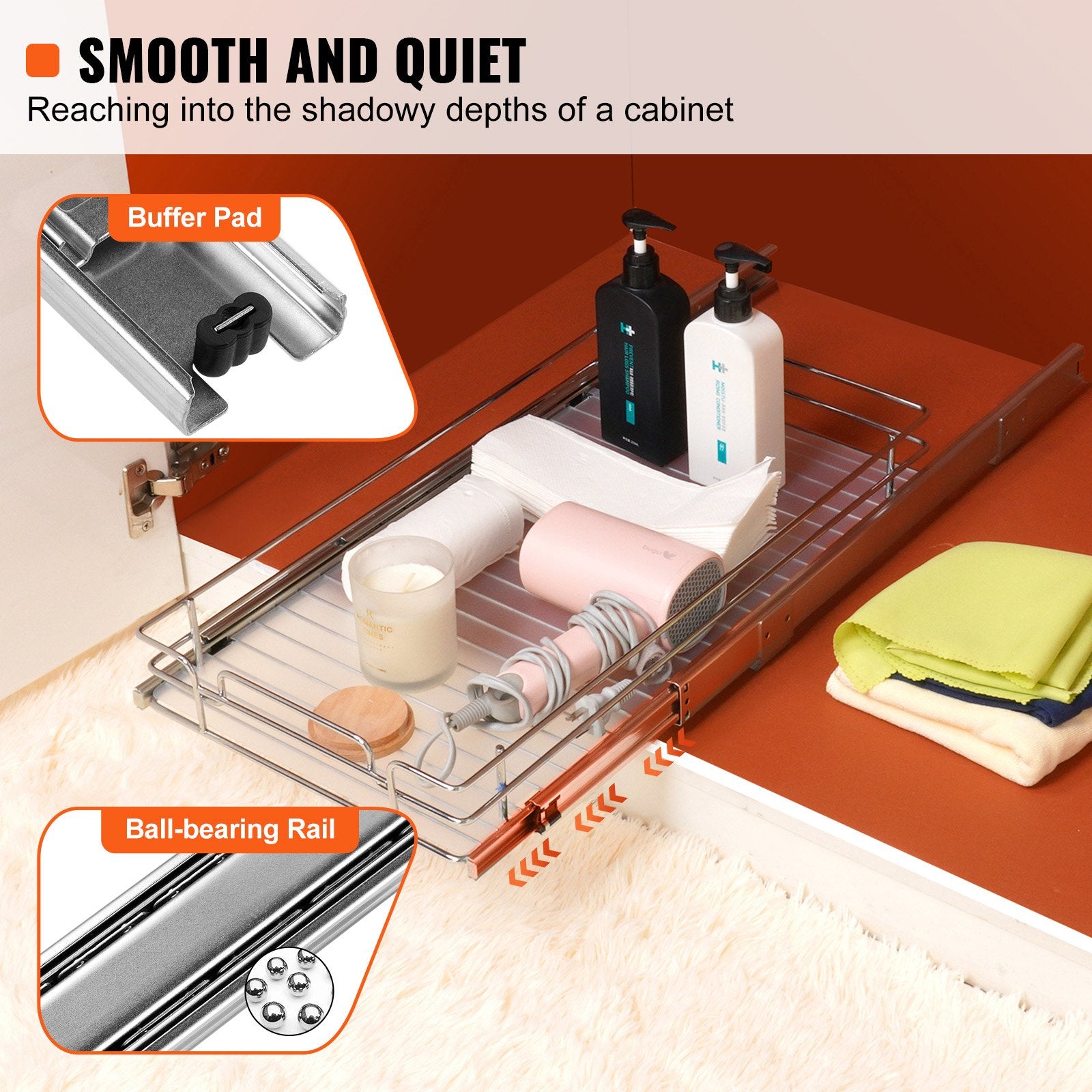 Pull-Out Cabinet Organizer – main product view