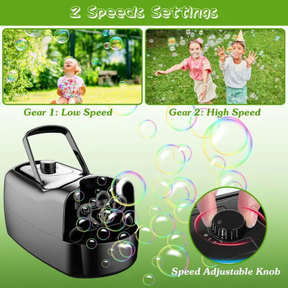 Automatic Bubble Machine | 3000-4000 Bubbles/Min, 2 Speeds – product detail view