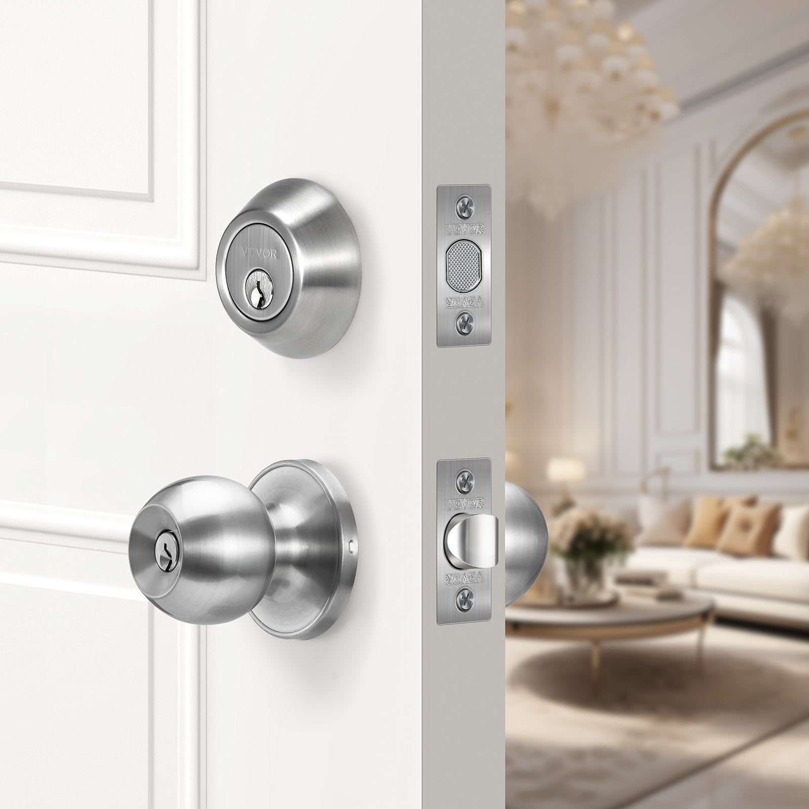 Entry Door Knob and Deadbolt Set – additional product view