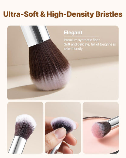 15-Piece Vegan Makeup Brush Set – product detail view