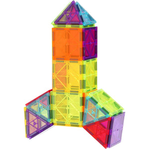 55-Piece Magnetic Tile Building Set – main product view