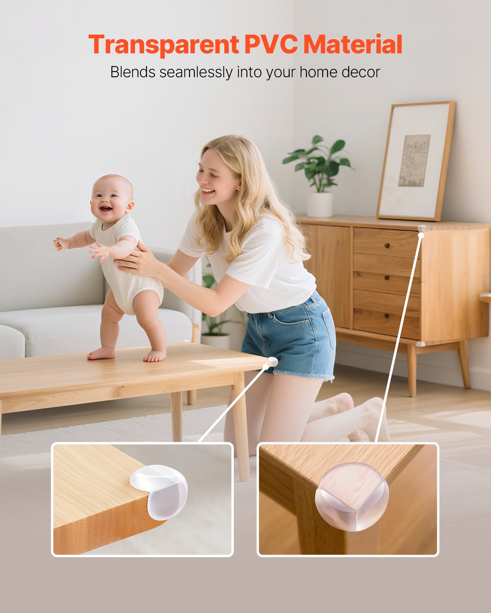 Clear Baby Corner Protectors 24 Pack – additional product view