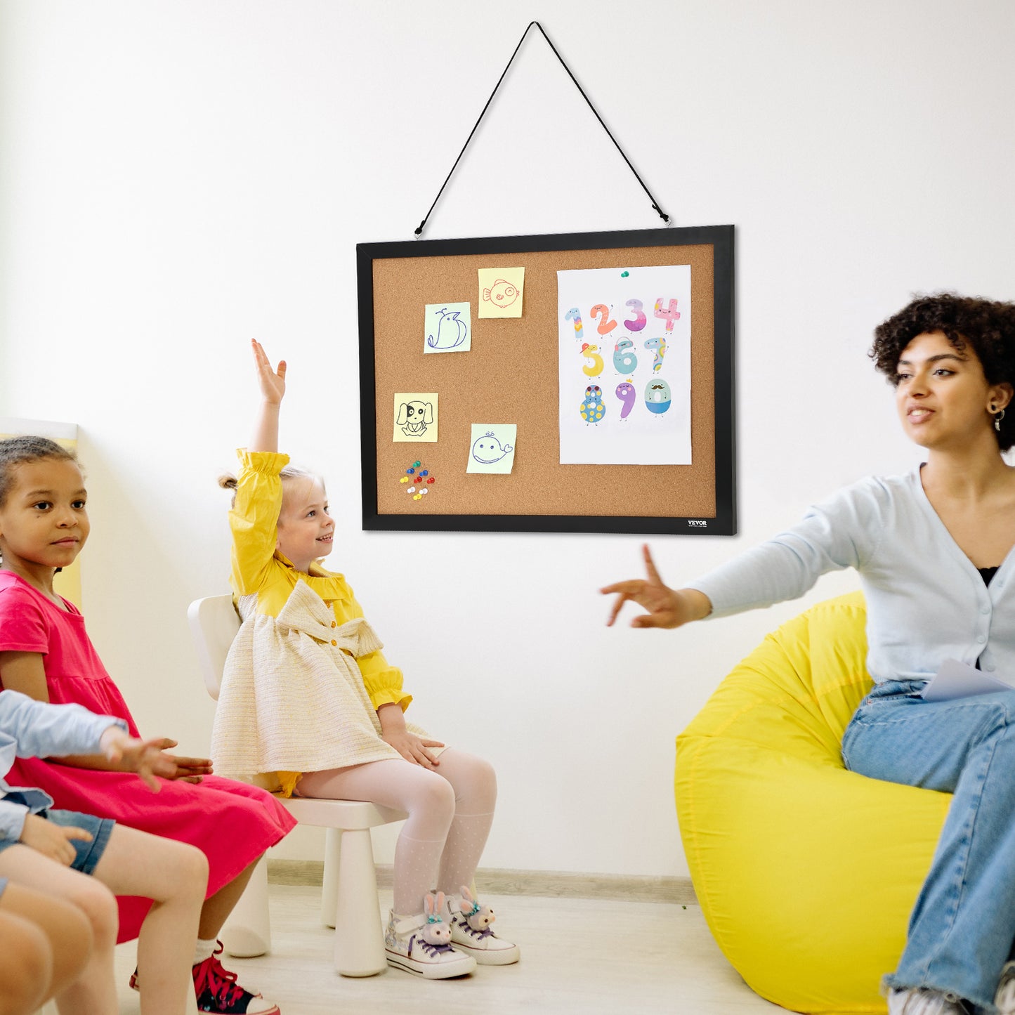 Double-Sided Bulletin Board – main product view
