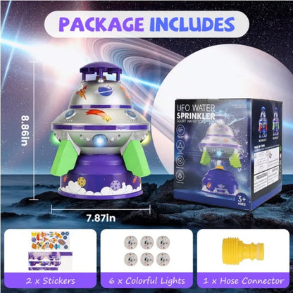 UFO Fountain Rocket Sprinkler | Outdoor Summer Water Toy – product detail view