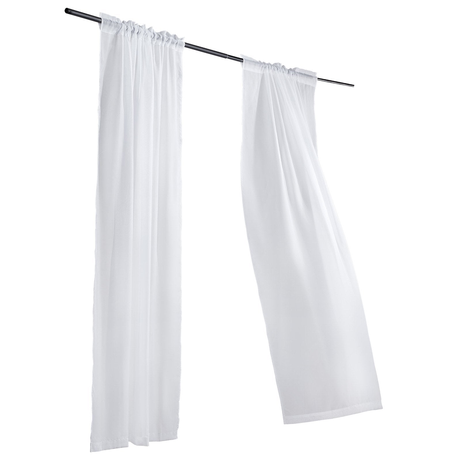 Sheer Curtains 52 x 84 in, 2 Panels – additional product view 6