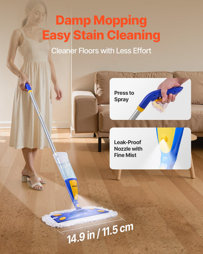 Spray Mop with 27 oz Refillable Tank and 3 Washable Pads – alternate product view
