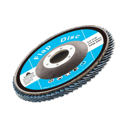 60-Grit Flap Sanding Discs 10 Pack – alternate angle