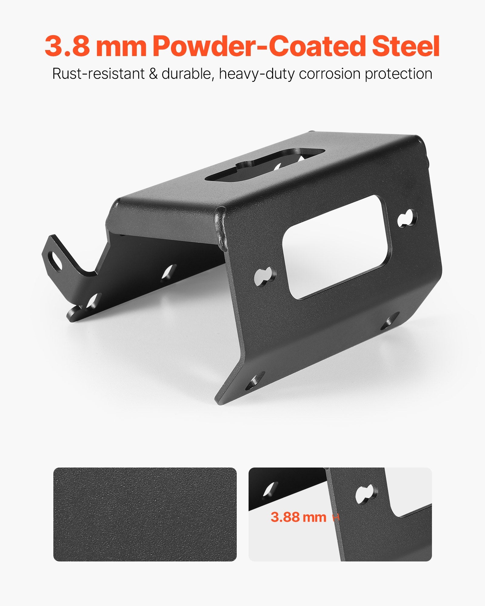 Winch Mount for Honda Foreman, Rancher & Rubicon 2014–2021 – feature detail view