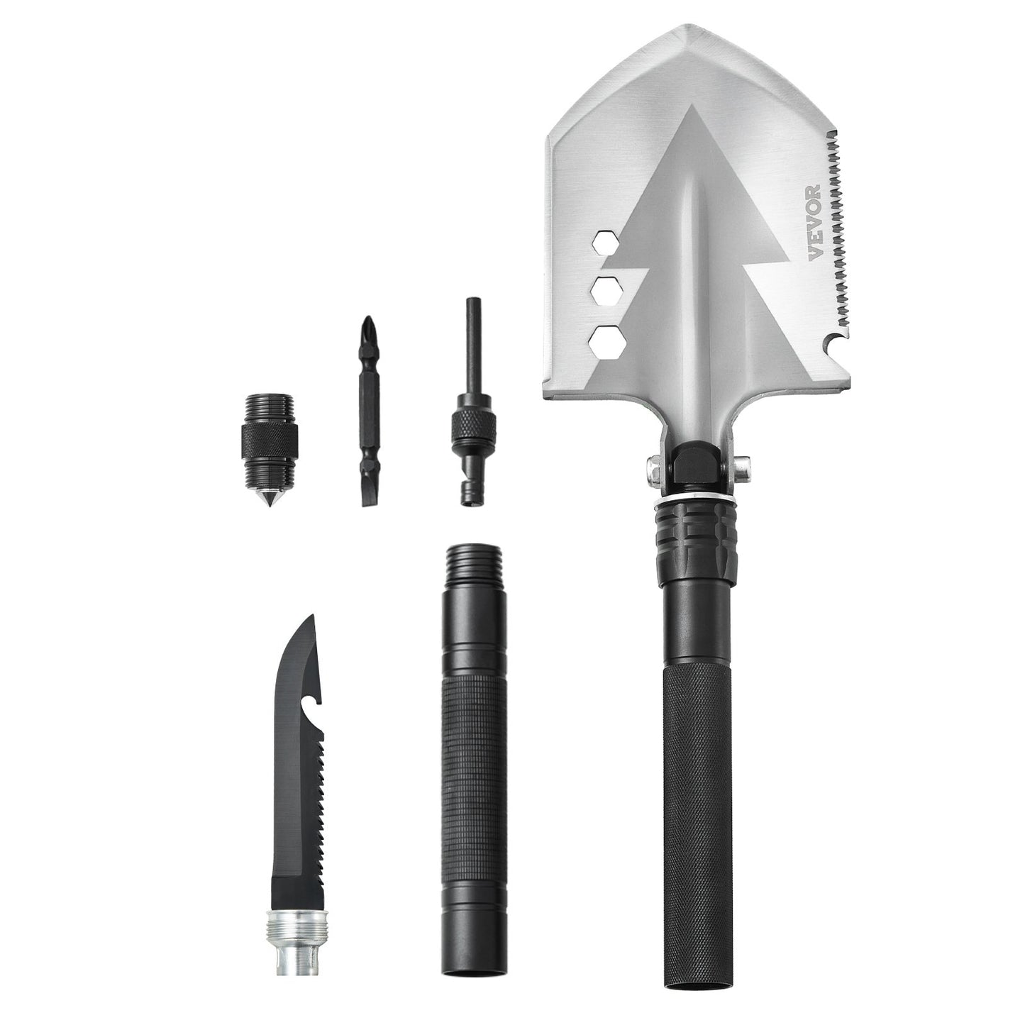 8-in-1 Folding Survival Shovel – main product view