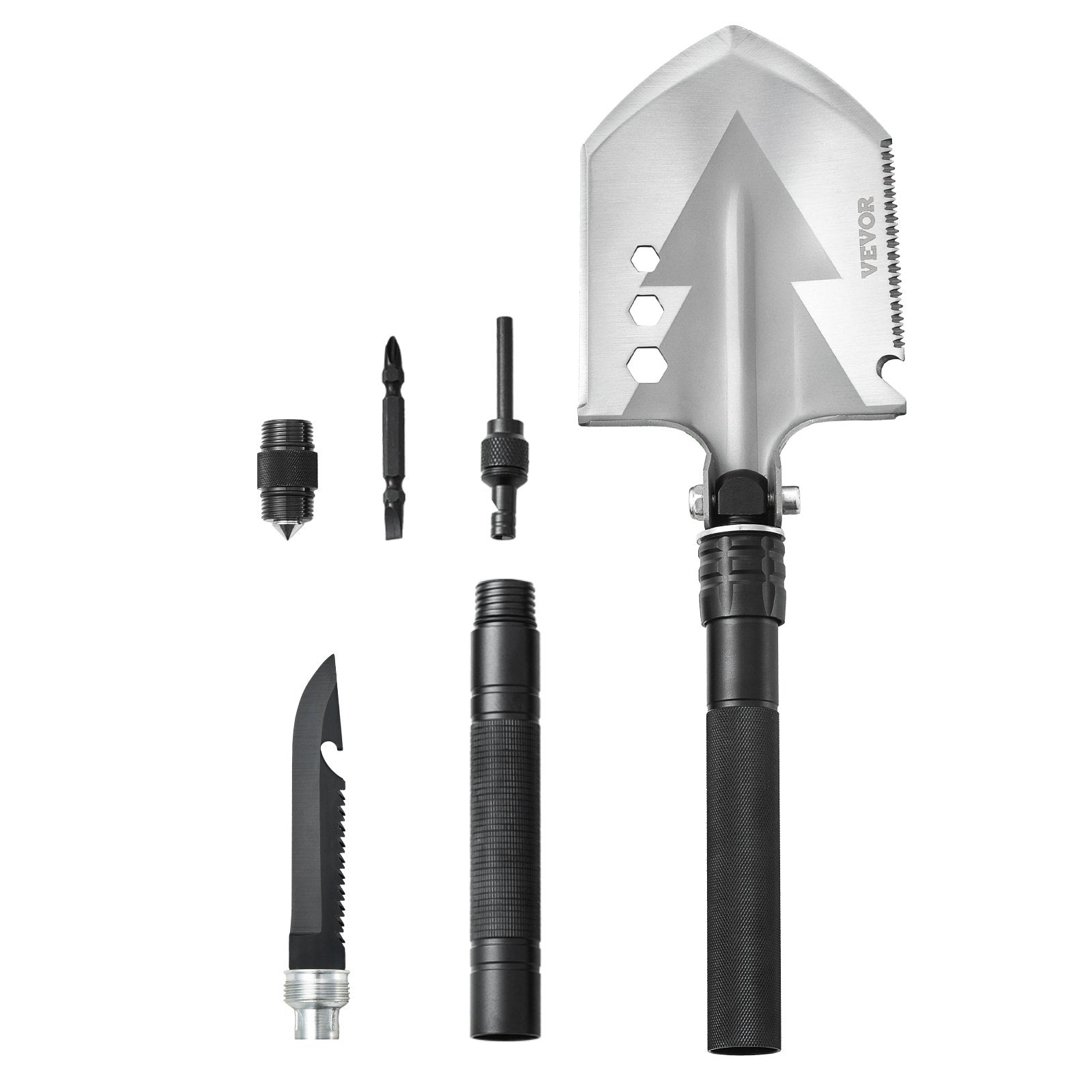 8-in-1 Folding Survival Shovel – main product view