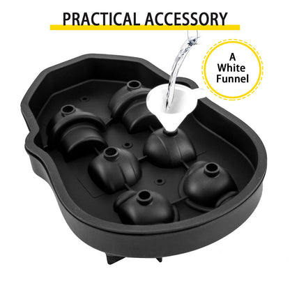 6-Cavity Skull Ice Cube Tray – additional product view