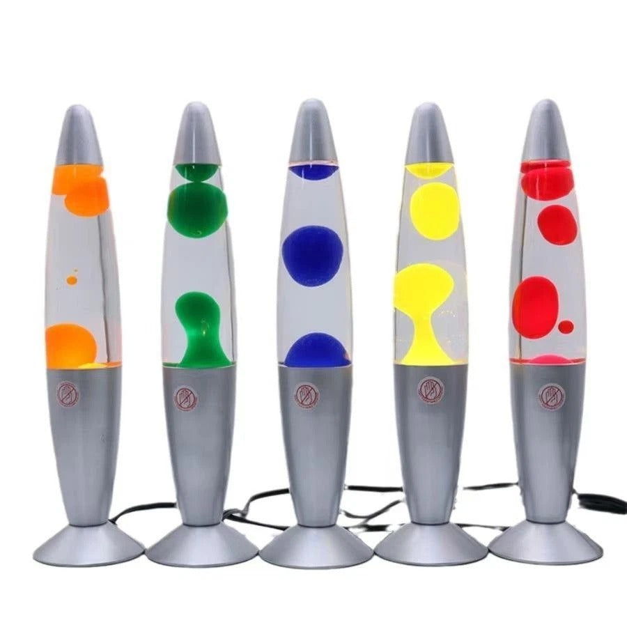 Modern Lava Lamp Motion Decorative Ambient Night Light Bedside Desk Table 110V