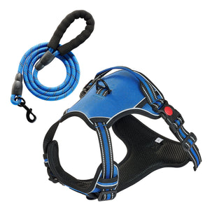 No-Pull Dog Harness with 5 ft Leash – main product view