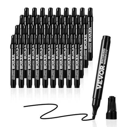 36-Count Black Dry Erase Markers – feature detail view