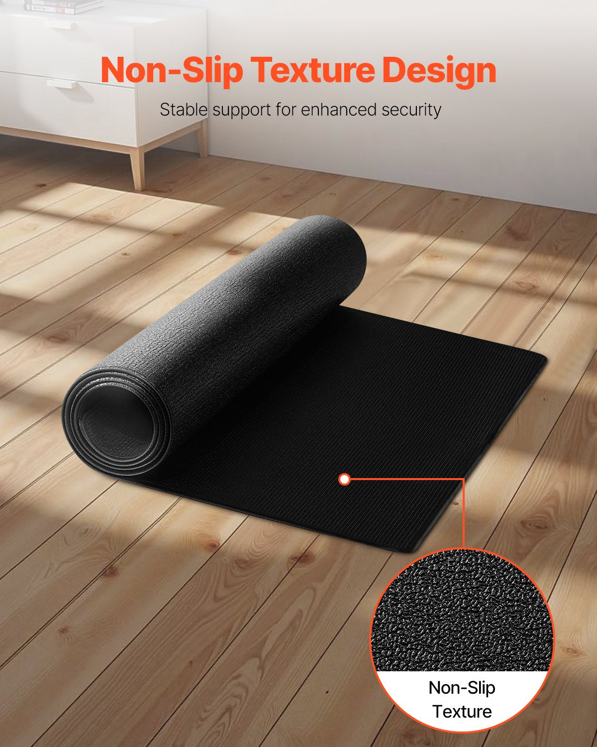 Treadmill and Exercise Equipment Mat – additional product view