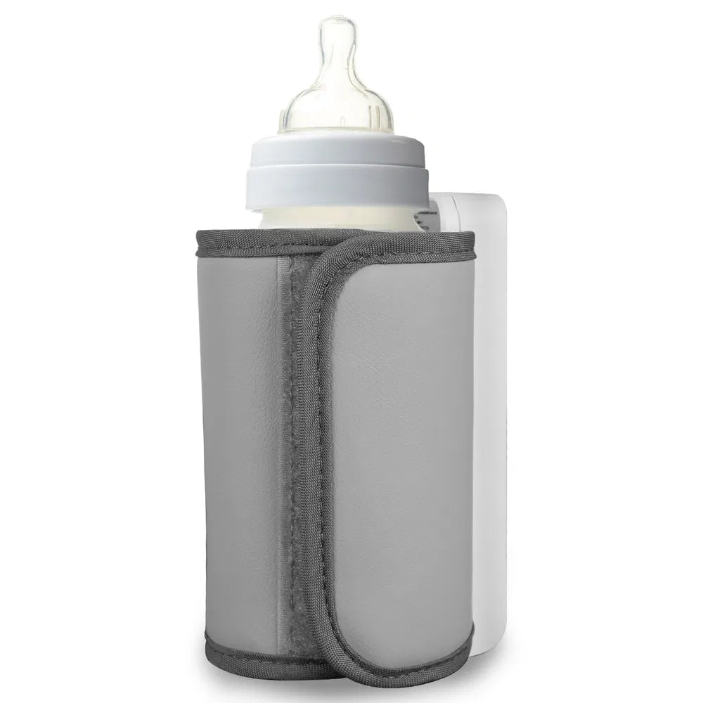 Portable Baby Bottle Warmer | 6 Heat Levels, USB Rechargeable – in-use product view