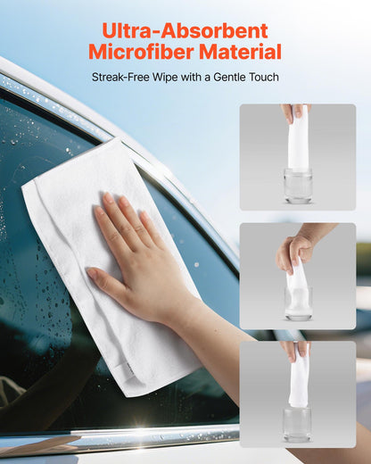 Microfiber Cleaning Cloths 50 Pack, 12 x 12 in – additional product view