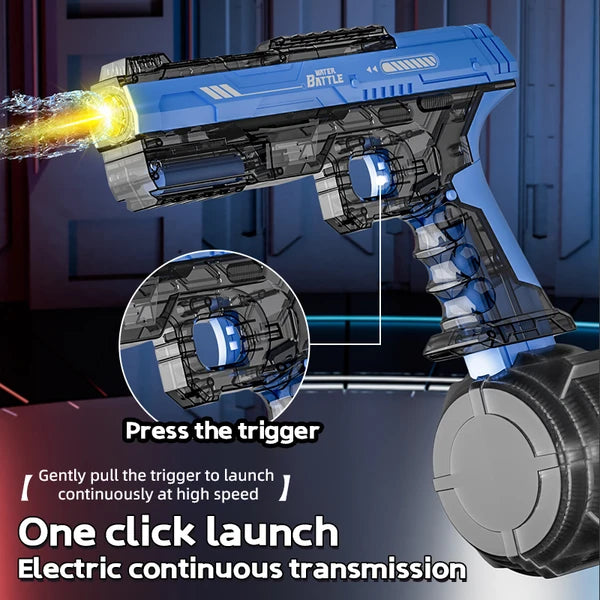 Electric Water Gun with USB-C Charging | 26 Ft Range IP67 – main product view