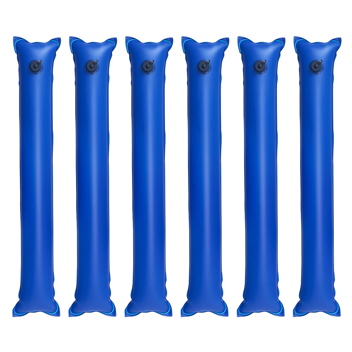 4 ft Winter Pool Cover Water Bags, 6-Pack, 26 Gauge – main product view