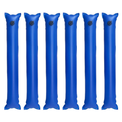 4 ft Winter Pool Cover Water Bags, 6-Pack, 26 Gauge – main product view