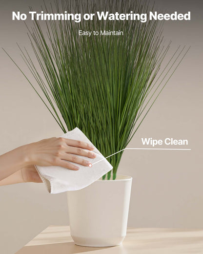 Artificial Onion Grass Plants 8 Pack, 27 in – alternate angle