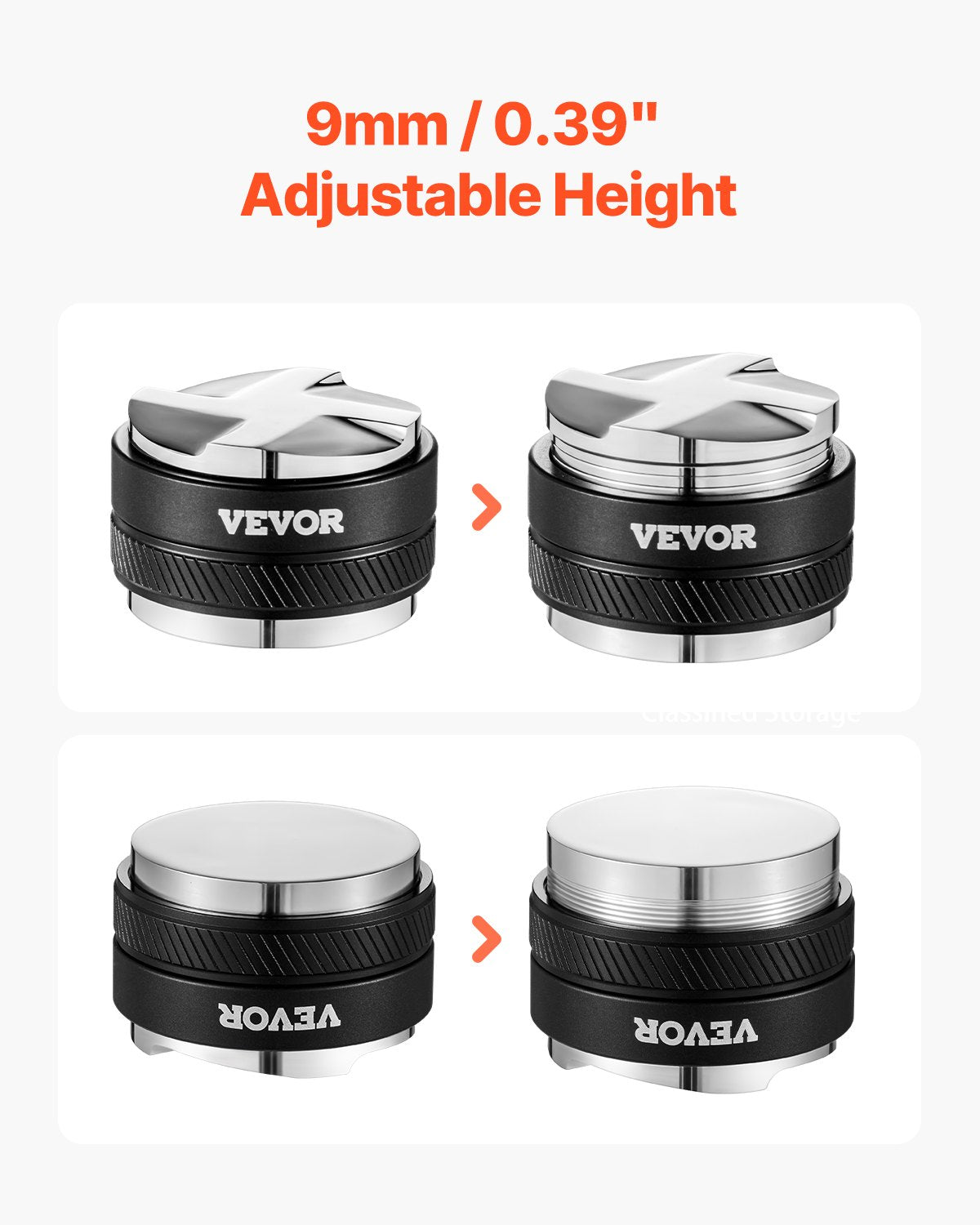 53mm Adjustable Espresso Distributor 2-in-1 – additional product view