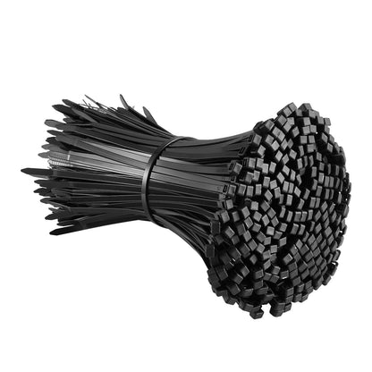 8 in Cable Zip Ties – feature detail view