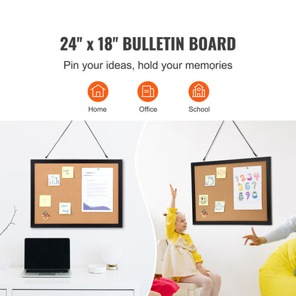 Double-Sided Bulletin Board – alternate product view